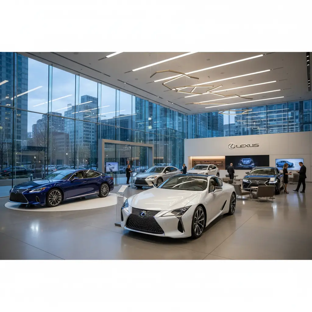 Explore the latest models at an official Lexus dealership