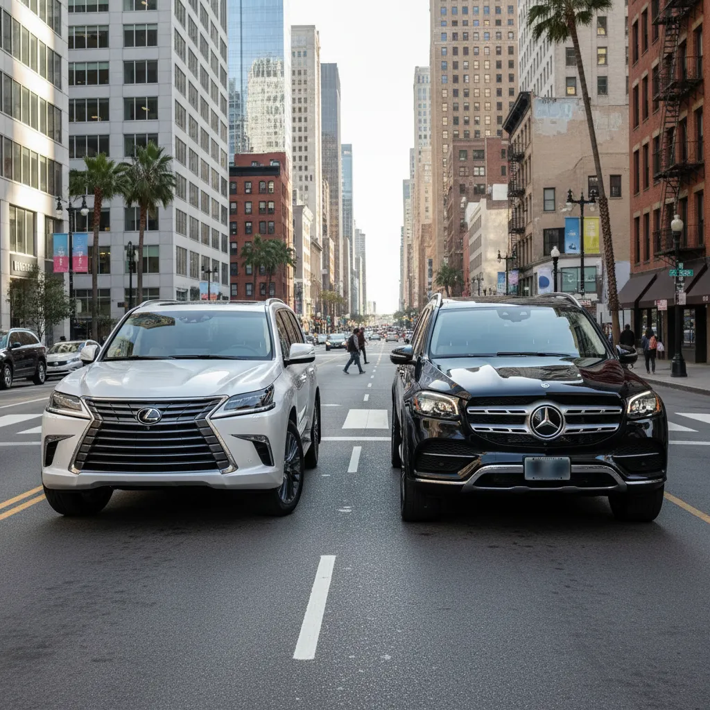 Cuộc đối đầu giữa hai triết lý thiết kế SUV hạng sang Lexus LX600 và MercedesBenz GLS