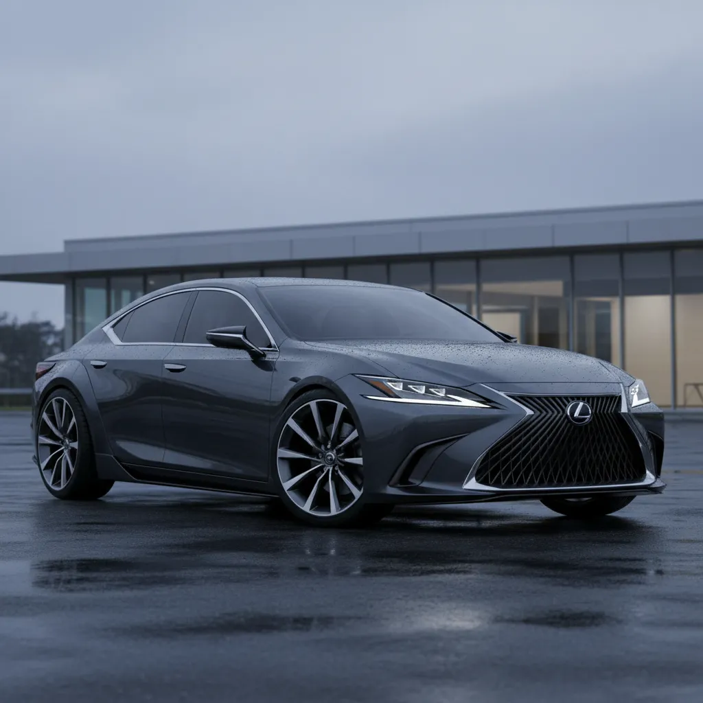 Ngoại thất Lexus ES250 2026 dự kiến mang vẻ đẹp sắc sảo hiện đại và đầy cuốn hút