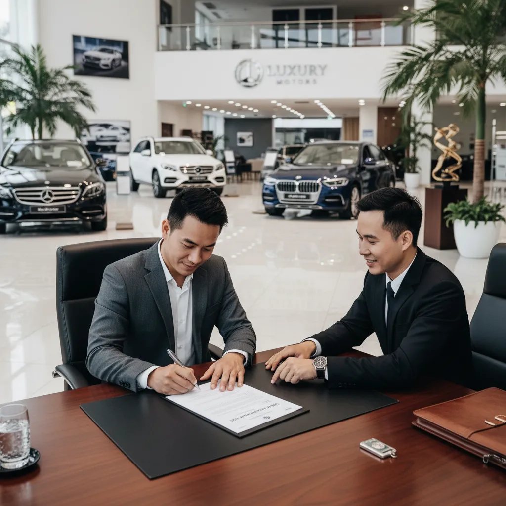 Chuẩn bị hồ sơ đầy đủ là bước đầu tiên để sở hữu Lexus ES250 2026