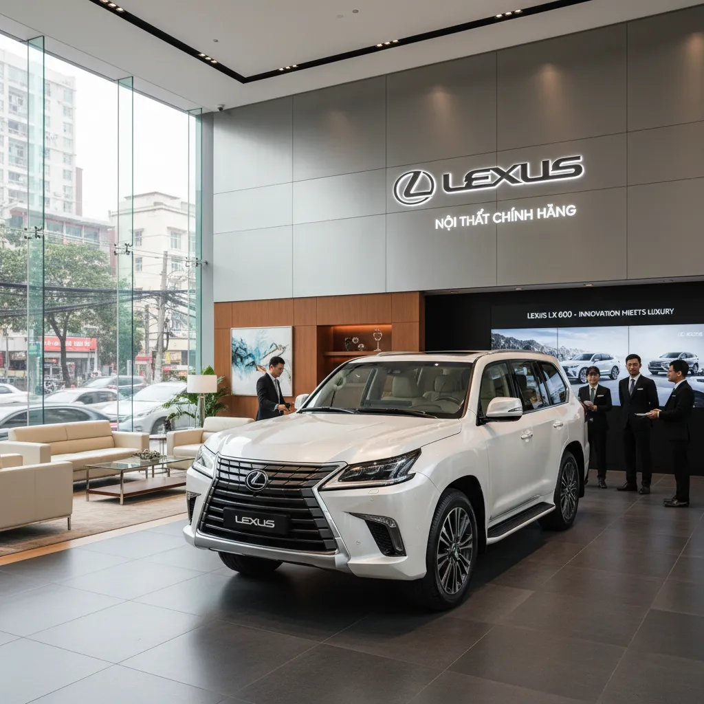 Đại lý Bán Xe Lexus LX600 ở đâu