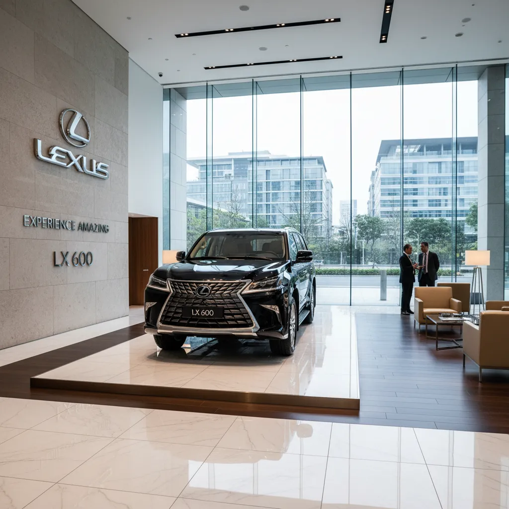 Đại lý Bán Xe Lexus LX600 ở đâu
