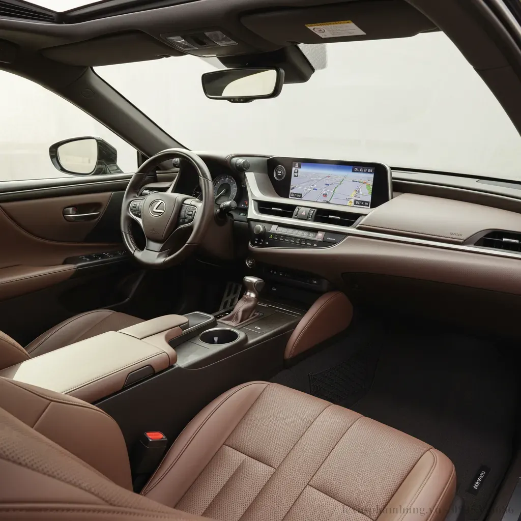 Không gian nội thất tinh tế và tiện nghi của Lexus ES 250 nơi công nghệ và sự sang trọng hòa quyện