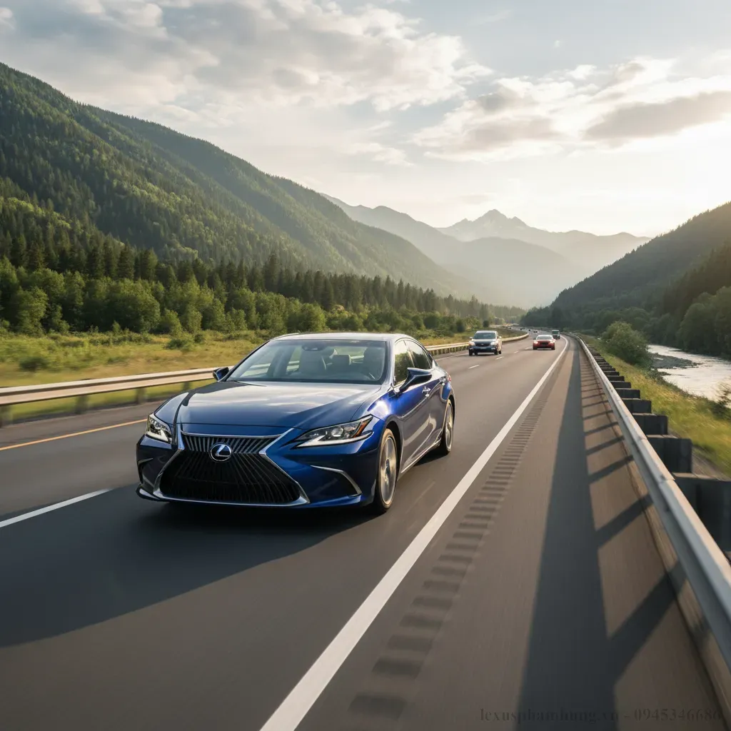 Trải nghiệm lái êm ái và tĩnh lặng cùng Lexus ES 250