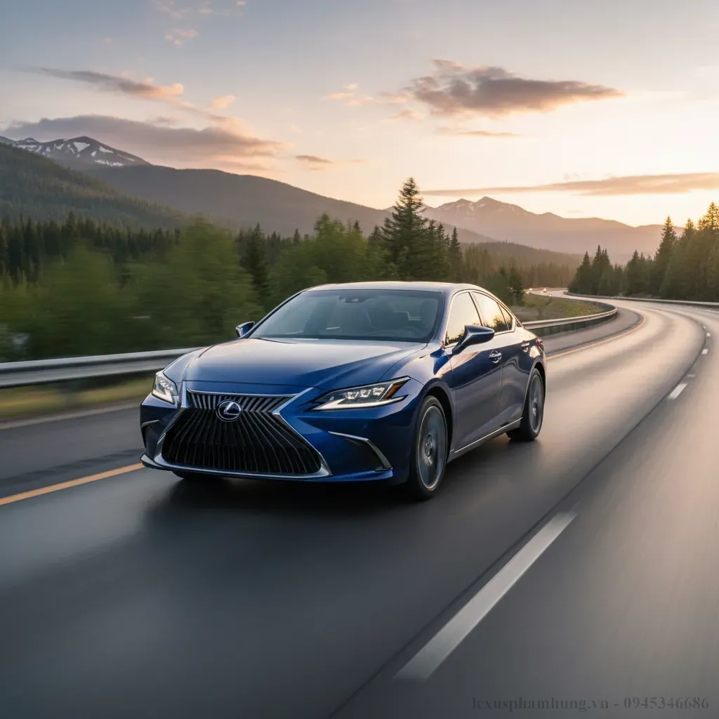 Lexus ES250 2026 mang lại trải nghiệm l&aacute;i &ecirc;m &aacute;i v&agrave; mượt m&agrave; tr&ecirc;n mọi cung đường