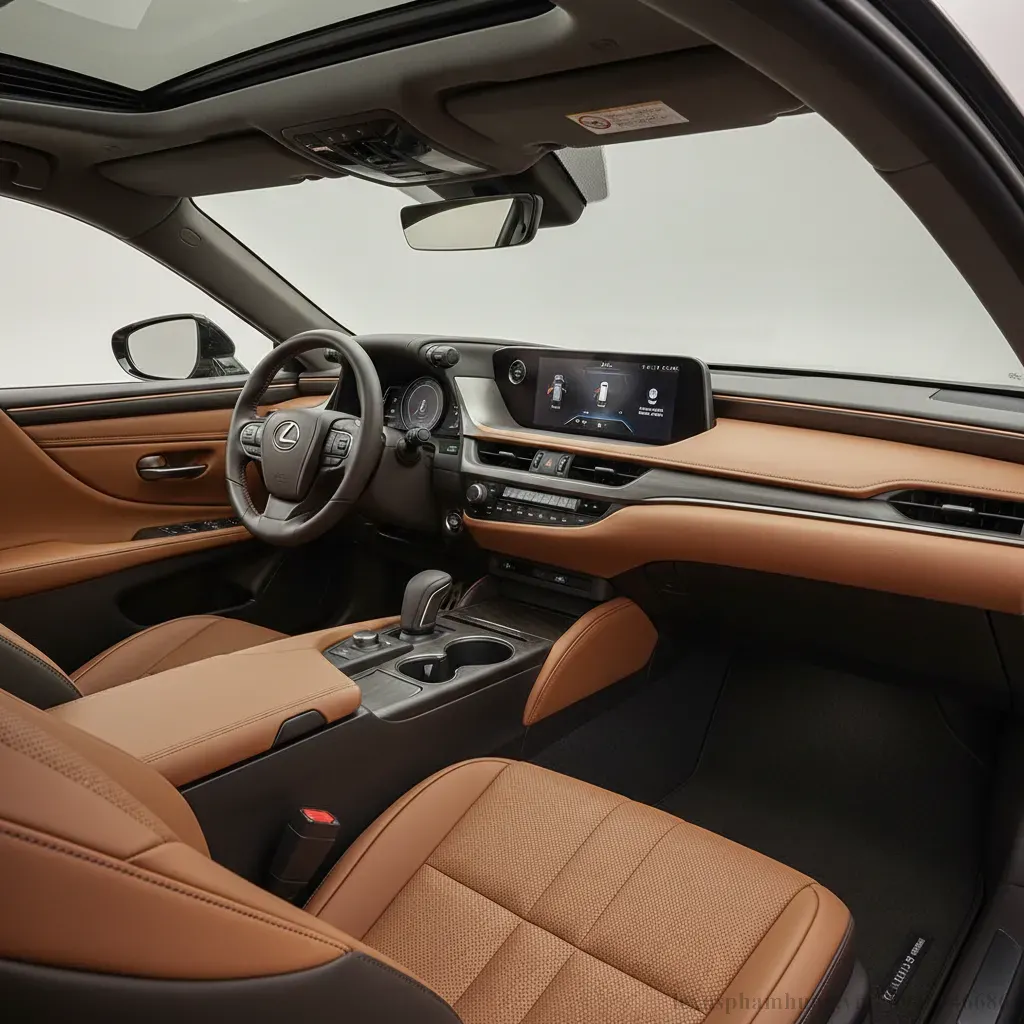 Nội thất Lexus ES 250 2026 hứa hẹn sự kết hợp hoàn hảo giữa công nghệ và tiện nghi