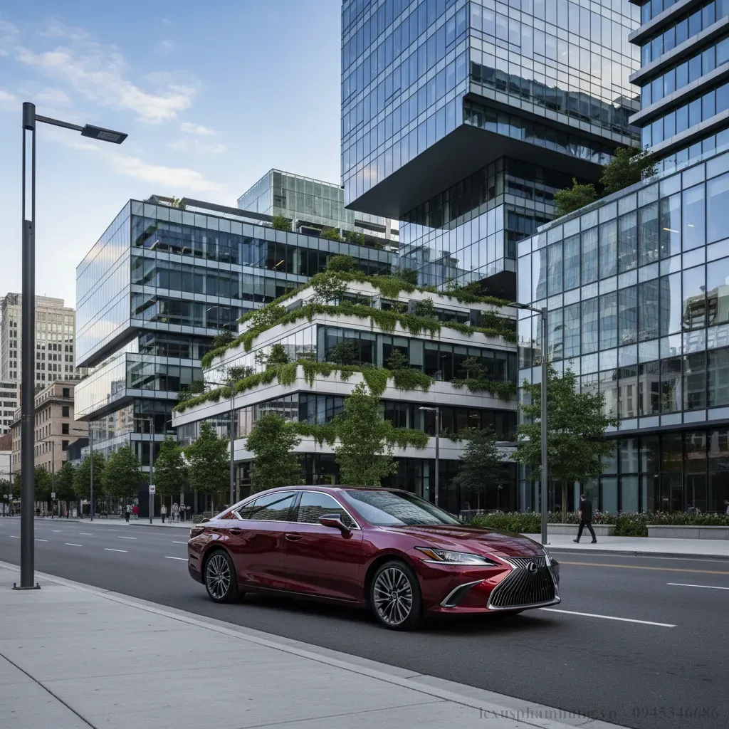 Màu sắc ngoại thất và các gói tùy chọn cá nhân hóa sẽ ảnh hưởng đến giá bán của Lexus ES 250 2026