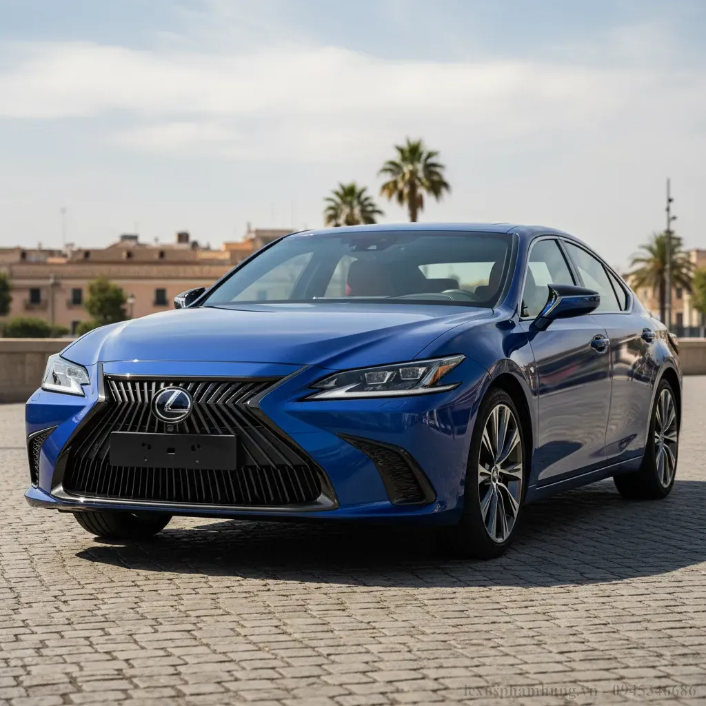 Thiết kế ngoại thất thể thao và cuốn hút của Lexus ES 250 F Sport