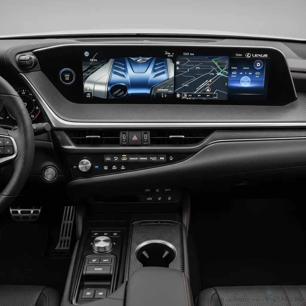 Công nghệ tiên tiến và hiệu suất mạnh mẽ trên Lexus ES 250 F Sport 2026