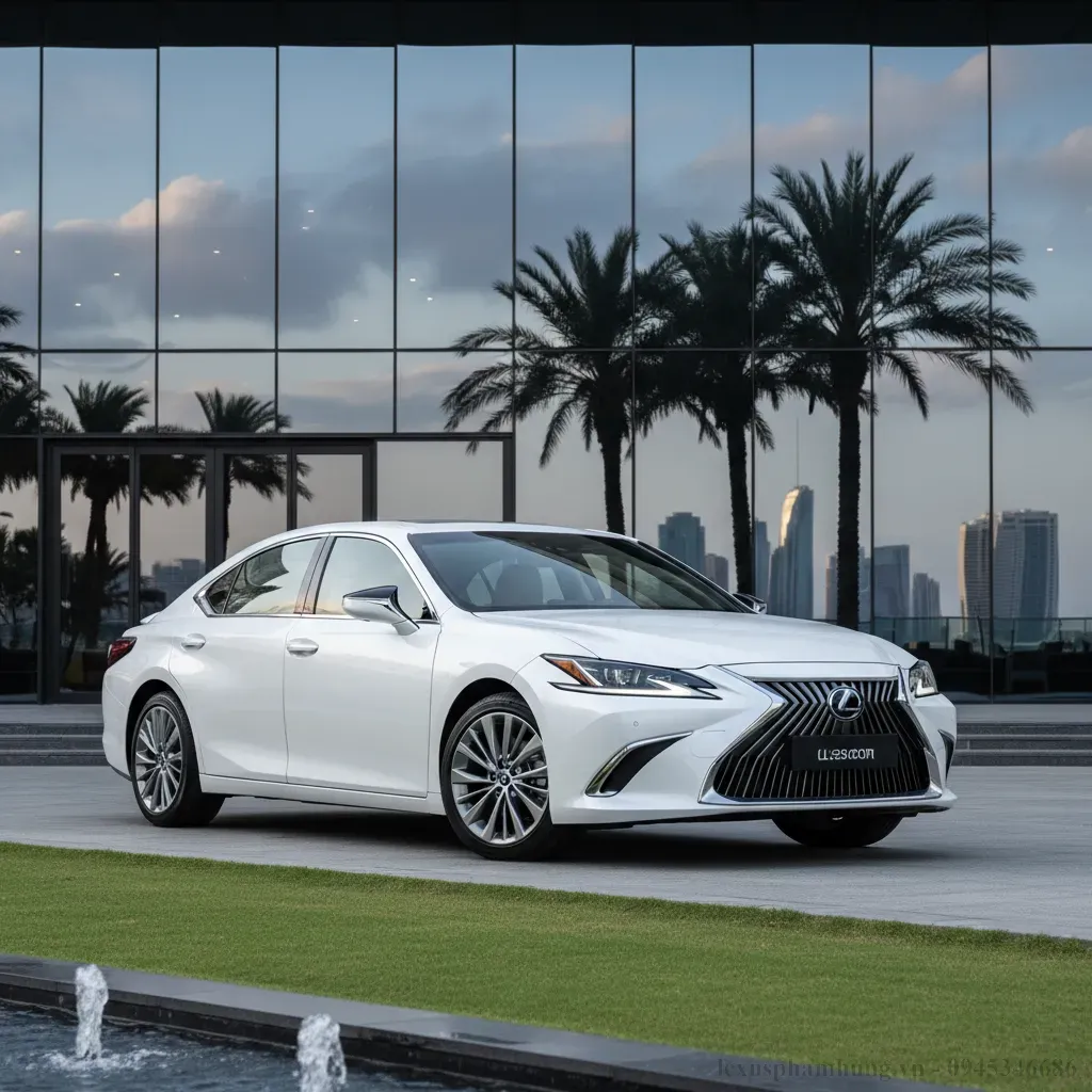 Lexus ES 250 2021 với thiết kế ngoại thất tinh tế và sang trọng thu hút mọi ánh nhìn