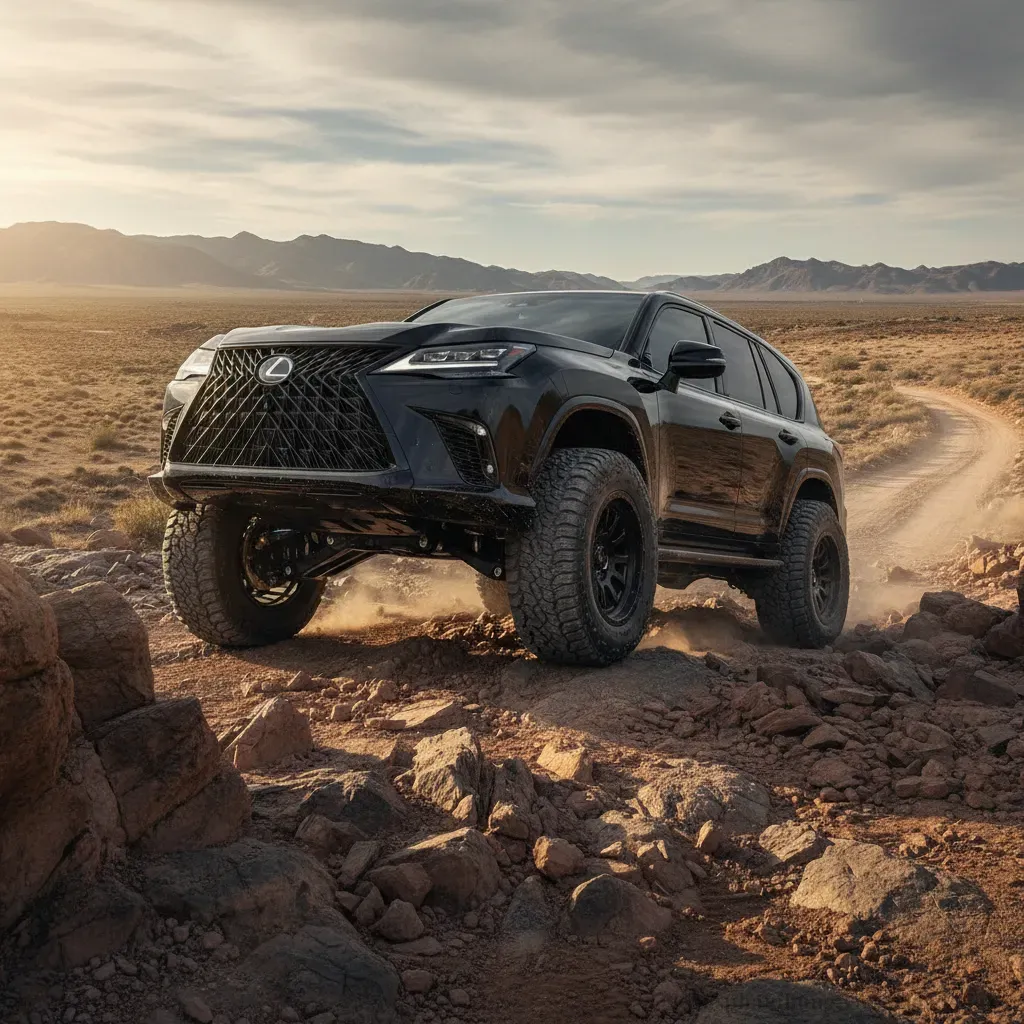 Hiệu suất vượt trội của Lexus LX600 2026 trên mọi địa hình