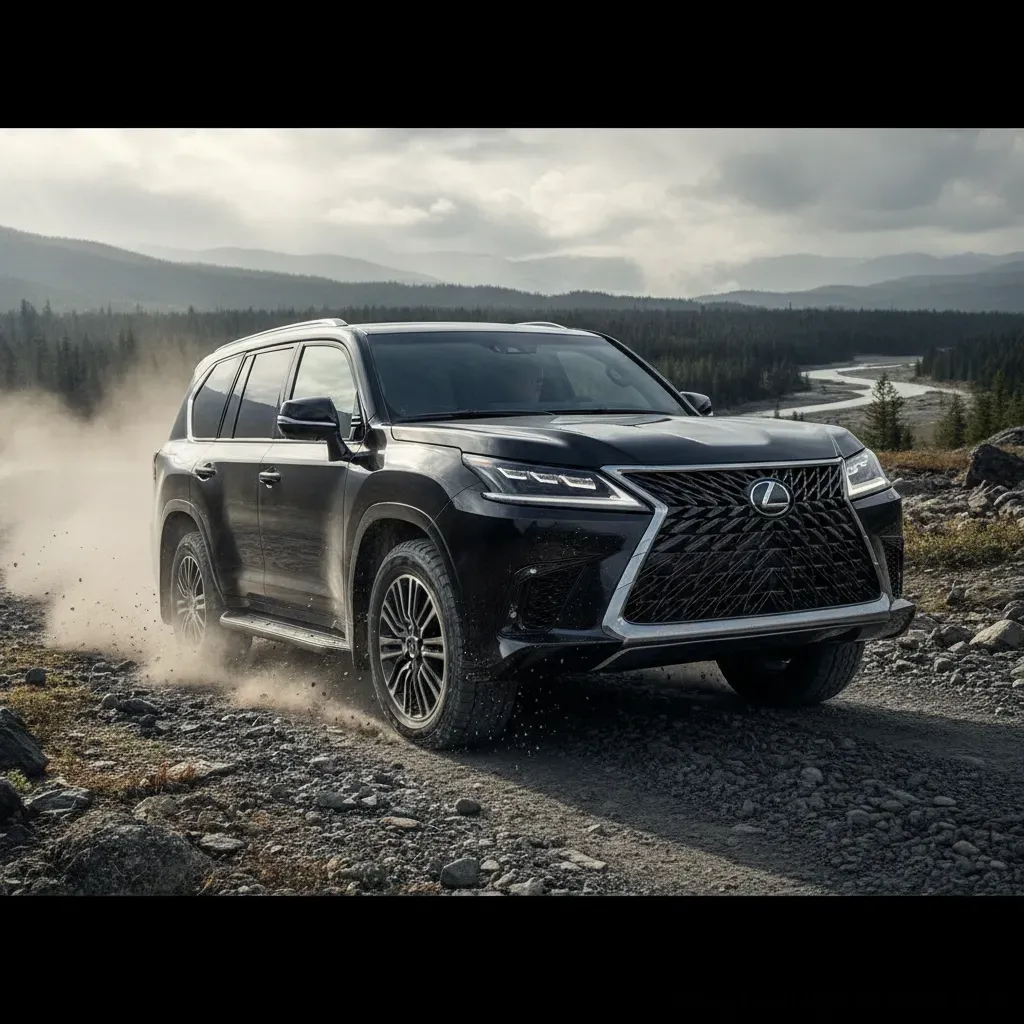 Lexus LX600 2026 thể hiện sức mạnh vượt trội và khả năng chinh phục mọi địa hình