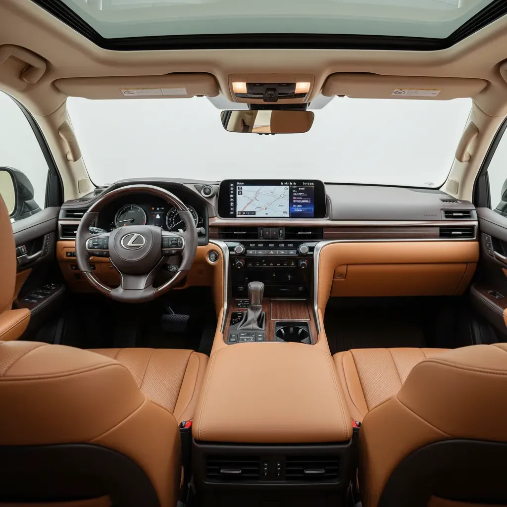 Nội thất Lexus LX600 2026 sang trọng tiện nghi và công nghệ hiện đại