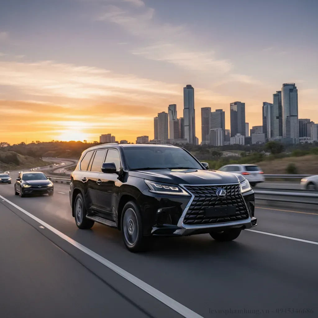 Lexus LX600 2026 Sức mạnh và phong cách trên mọi nẻo đường