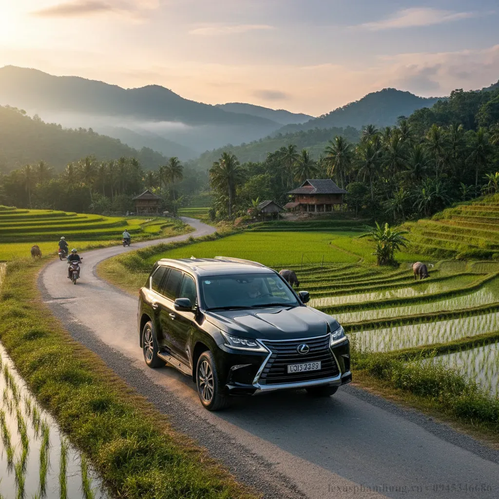Lexus LX600 2026 mạnh mẽ và sang trọng trên mọi cung đường tỉnh