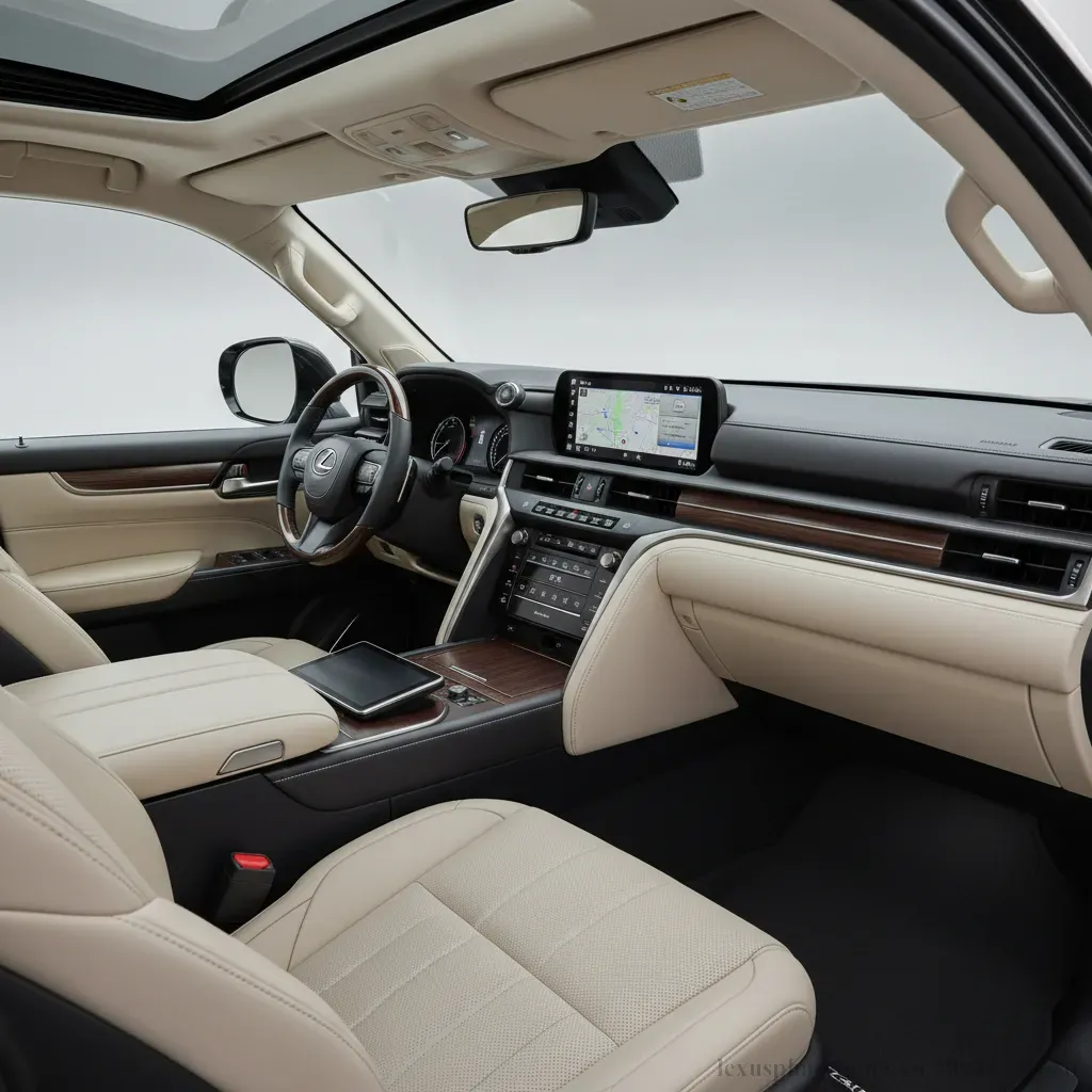 Nội thất Lexus LX600 2026 Đỉnh cao của sự sang trọng và công nghệ