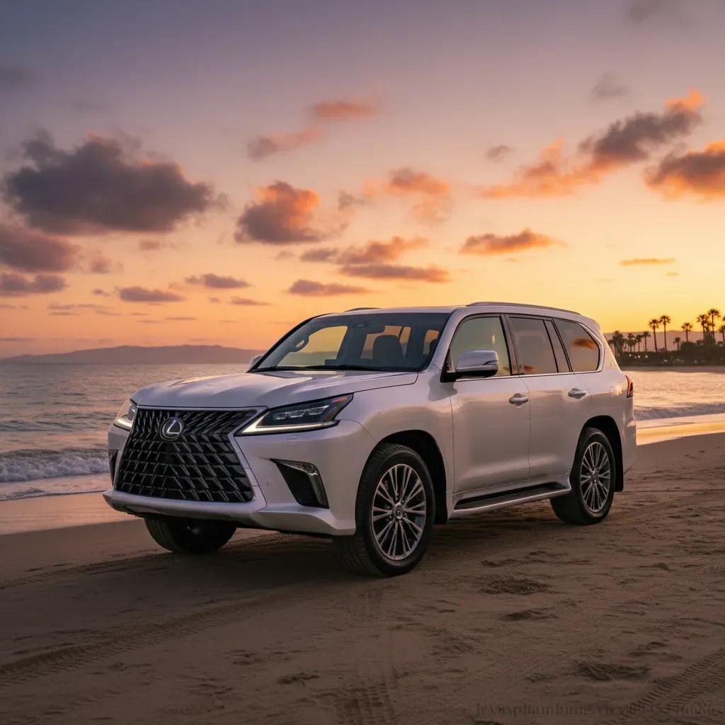 Vẻ đẹp tinh kh&ocirc;i của Lexus LX600 2026 m&agrave;u trắng ngọc trai
