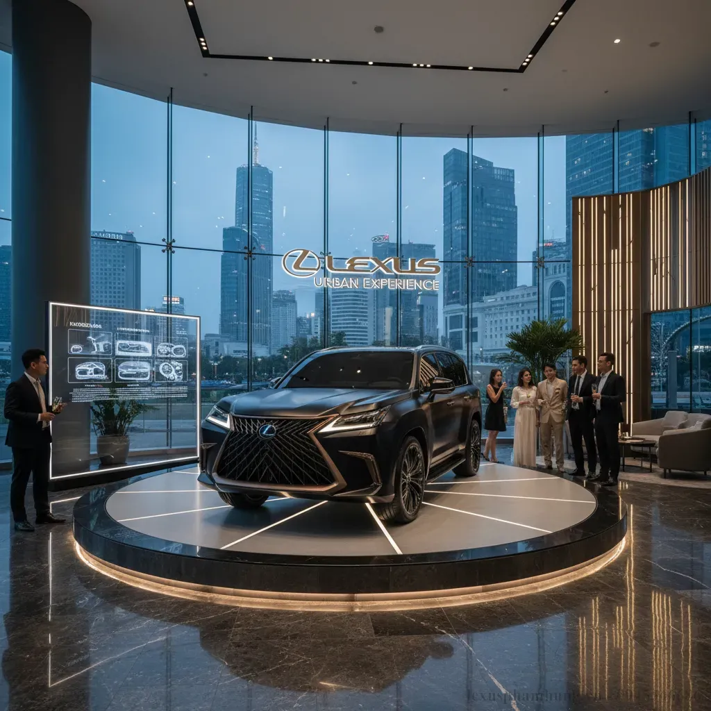 Lexus LX600 Urban 2026 tại showroom chờ ngày công bố giá chính thức