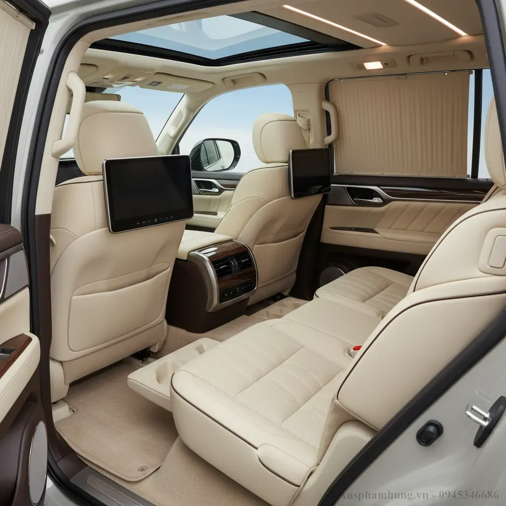Khoang hành khách VIP Nơi sự sang trọng và tiện nghi đạt đến đỉnh cao