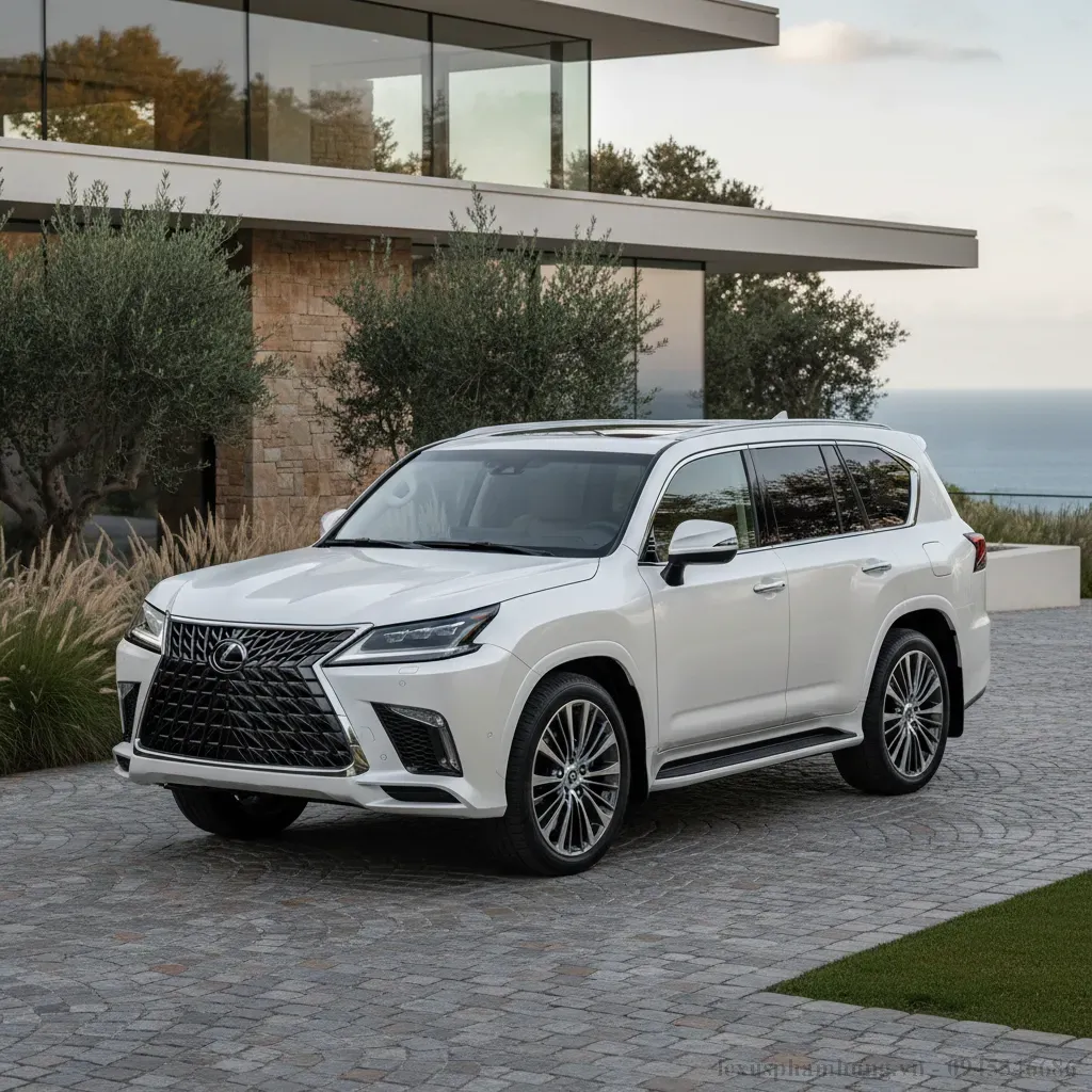 Lexus LX600 2026 với thiết kế ngoại thất tinh tế và uy nghi