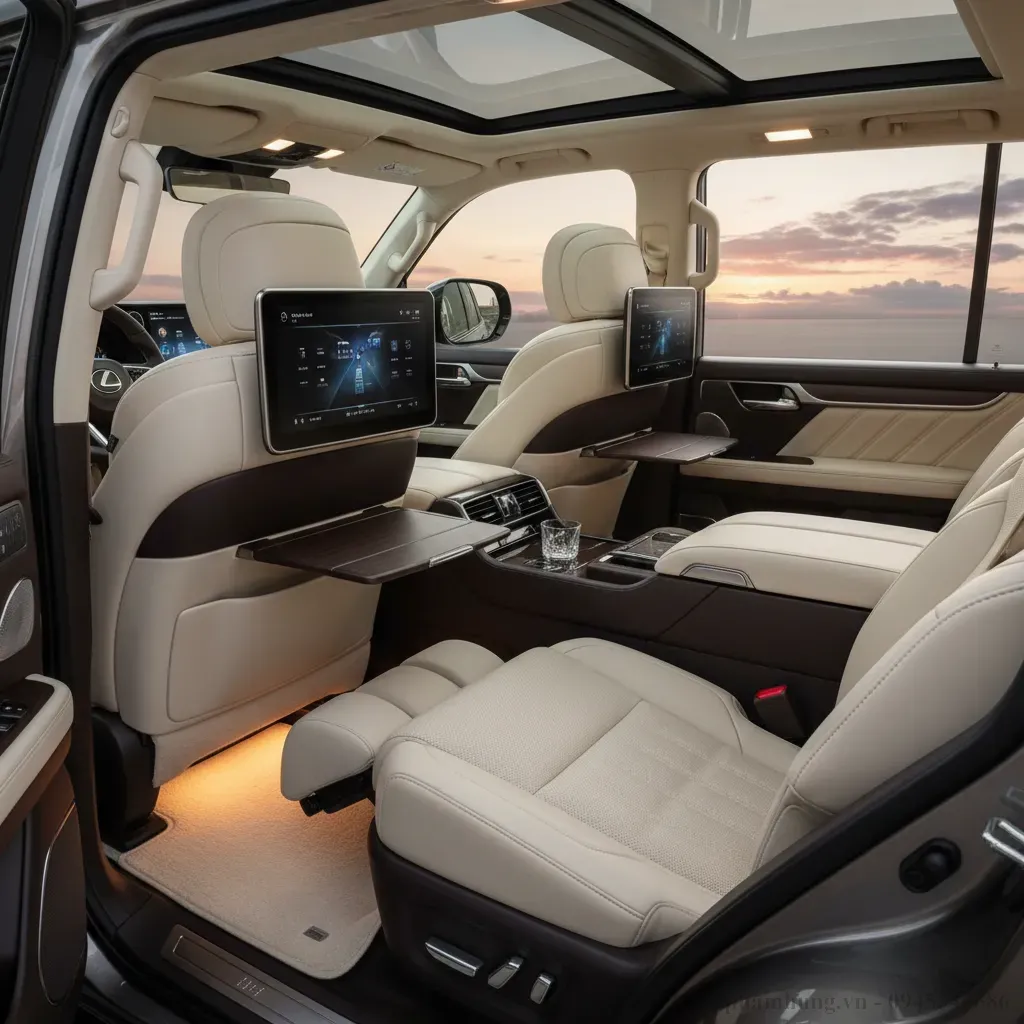 Khoang nội thất Lexus LX600 VIP 2026 Nơi đẳng cấp được định nghĩa