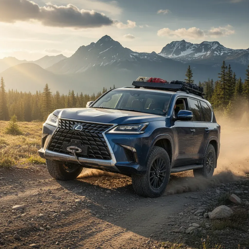 Lexus LX600 2026 tự tin chinh phục mọi địa hình