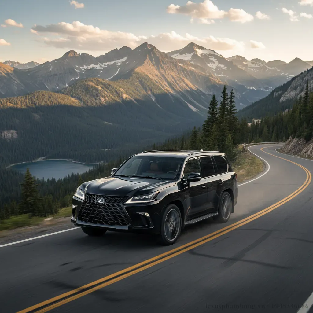 Lexus LX600 2026 thể hiện sự sang trọng và mạnh mẽ trên mọi cung đường