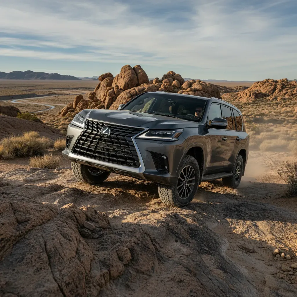 Lexus LX600 2026 tự tin chinh phục mọi thử thách offroad