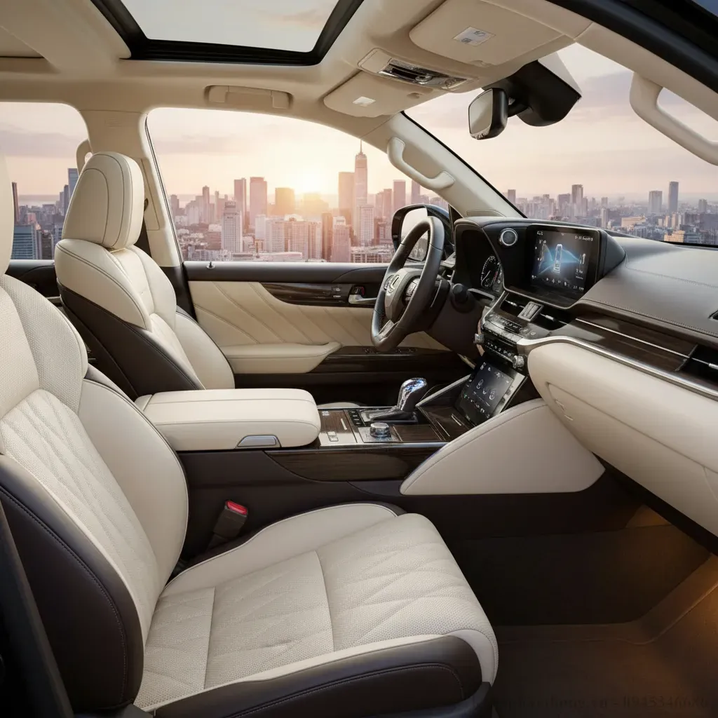 Nội thất Lexus LX600 2026 Nơi sự sang trọng và công nghệ giao thoa