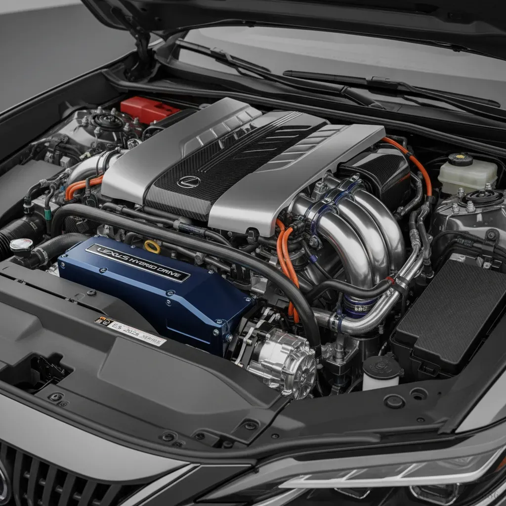 Hệ truyền động hybrid tiên tiến và mạnh mẽ trên Lexus ES All New 2026