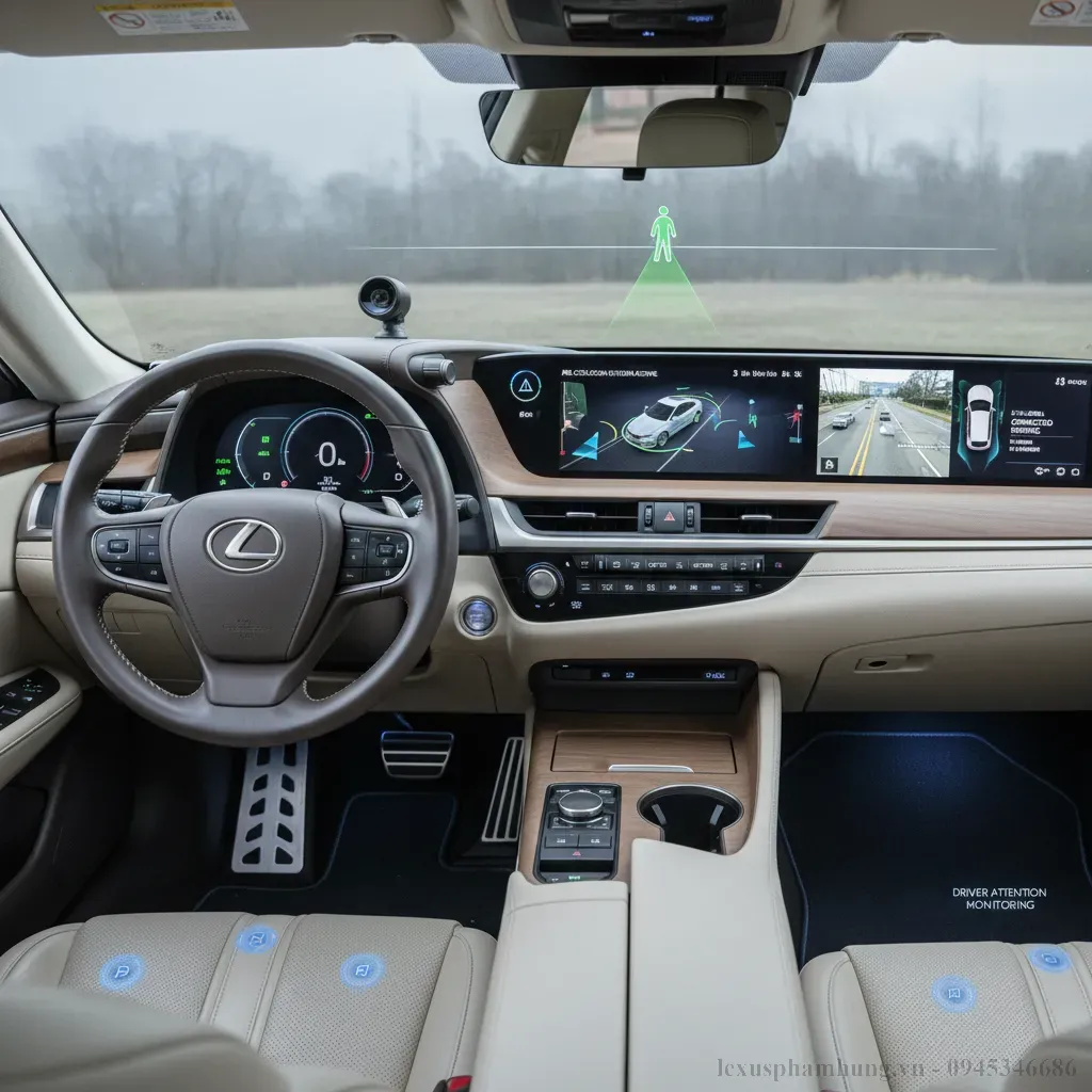 Hệ thống an toàn Lexus Safety System tiên tiến trên Lexus ES 2026