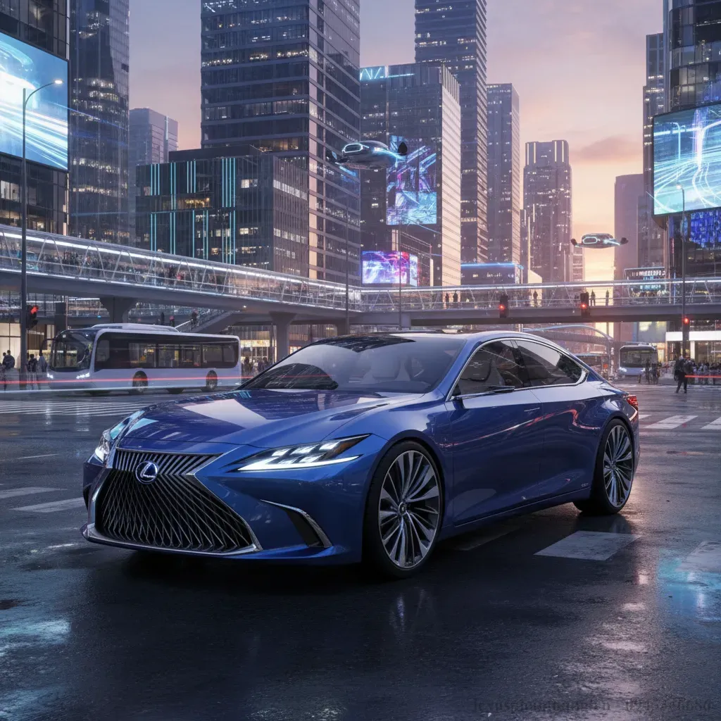Hình ảnh minh họa Lexus ES 2026 với thiết kế hiện đại và sang trọng