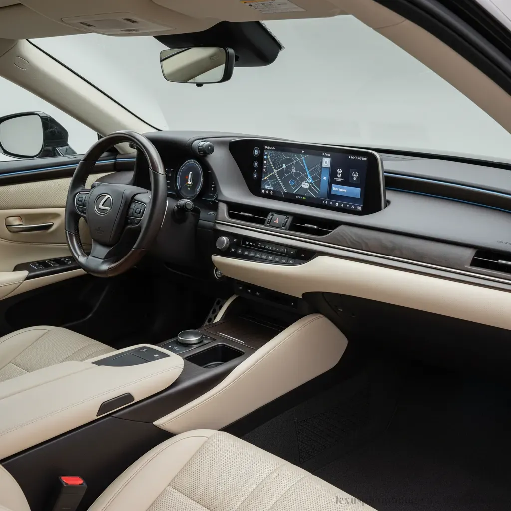 Không gian nội thất Lexus ES 2026 tiện nghi và công nghệ hiện đại