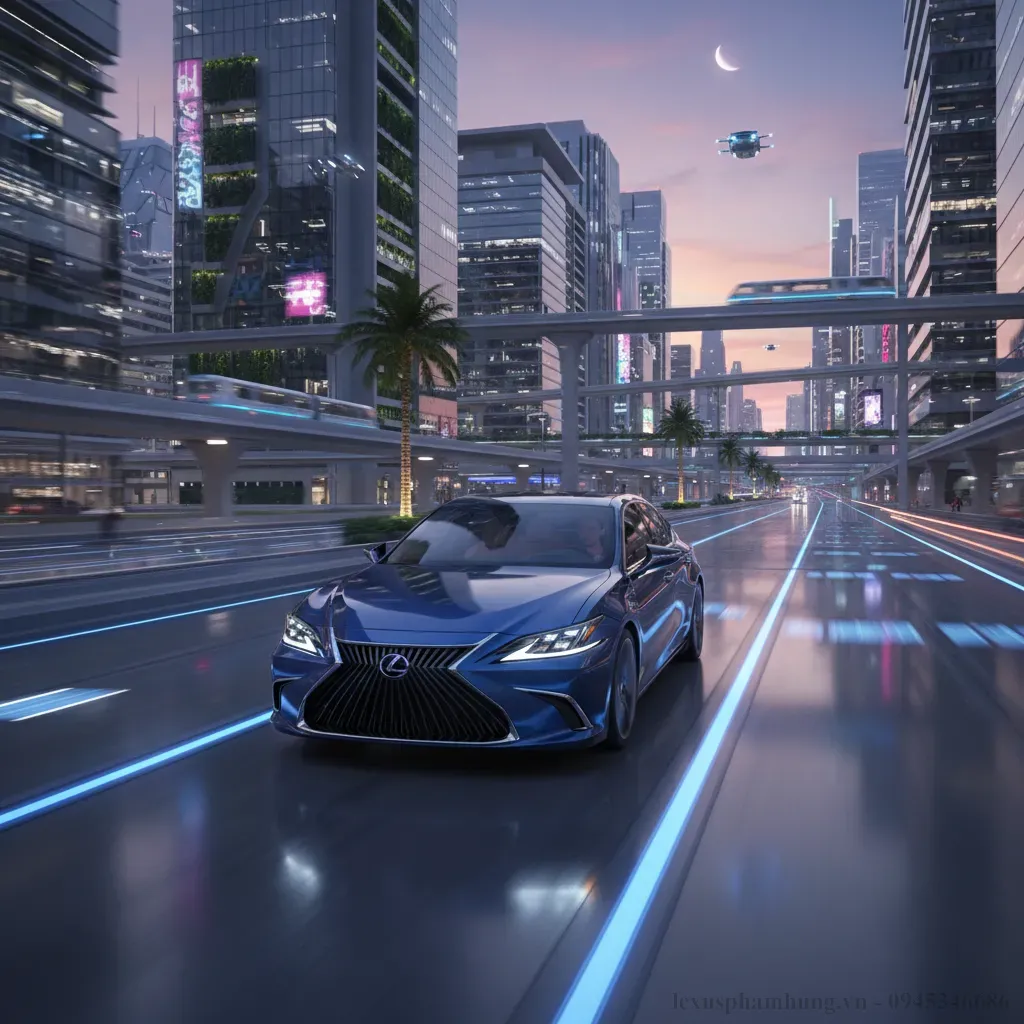 Lexus ES 2026 hứa hẹn mang lại trải nghiệm lái đẳng cấp và an toàn
