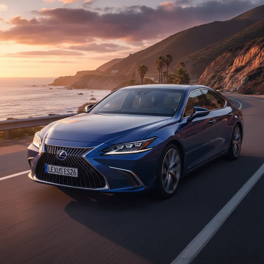Động cơ 25L mạnh mẽ và hiệu quả của Lexus ES 250 2026