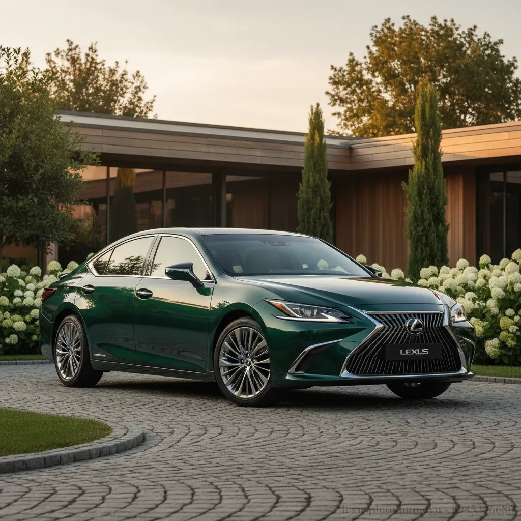 Lexus ES 300h 2026 với thiết kế ngoại thất tinh tế v&agrave; hiện đại
