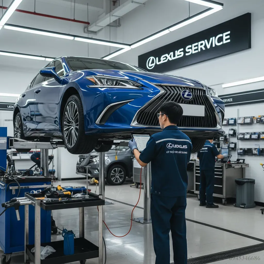 Bảo dưỡng định kỳ giúp tối ưu hiệu suất và tiêu hao nhiên liệu của Lexus ES 300h đảm bảo xe luôn trong tình trạng tốt nhất