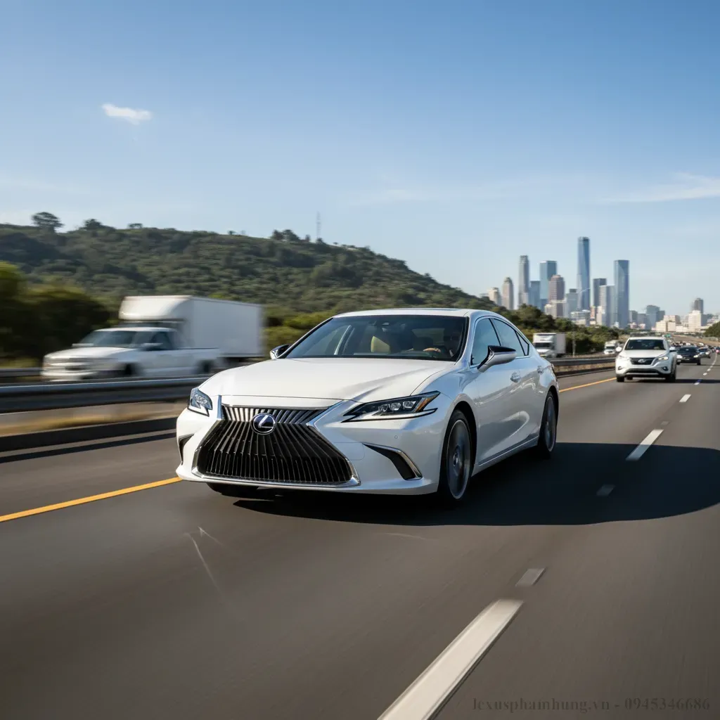 Lexus ES phiên bản hiện hành vẫn là lựa chọn sang trọng và tiện nghi