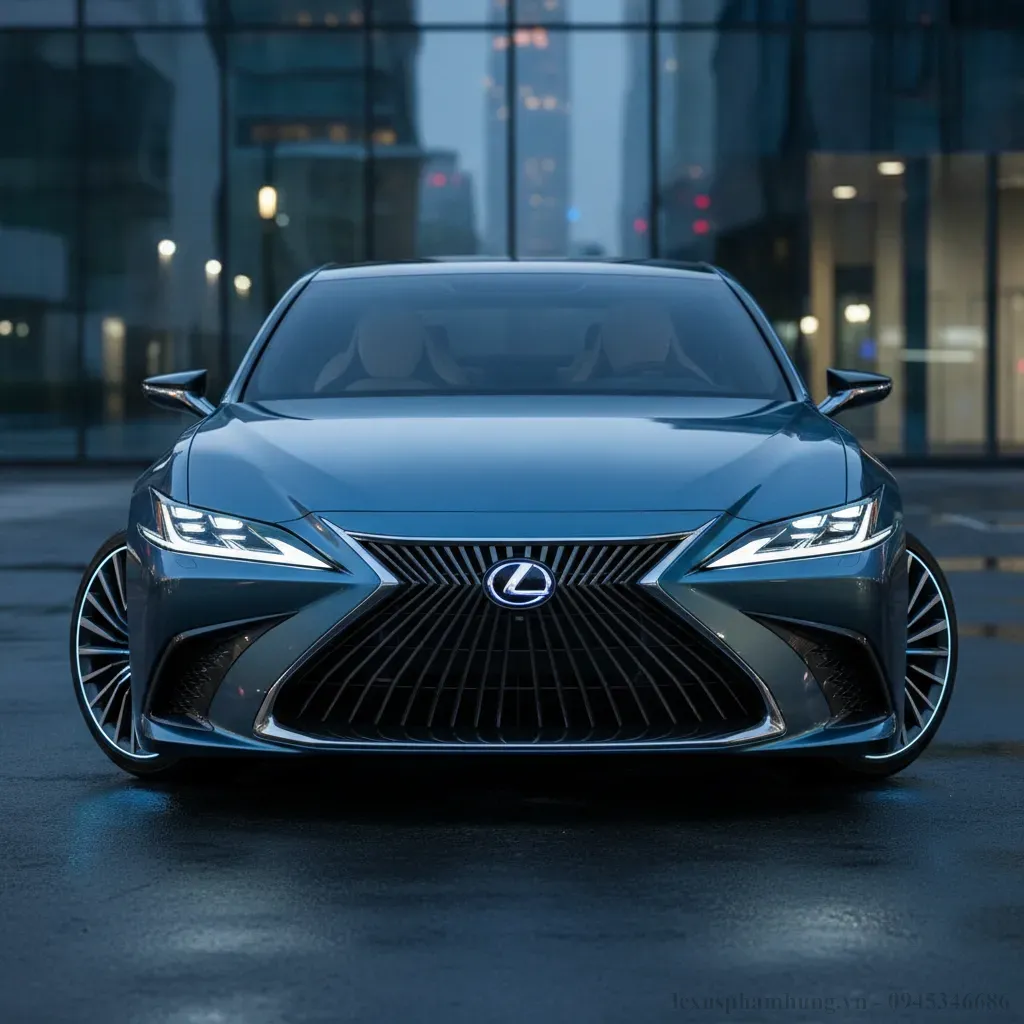 Thiết kế ngoại thất sang trọng và tinh tế của Lexus ES 2026