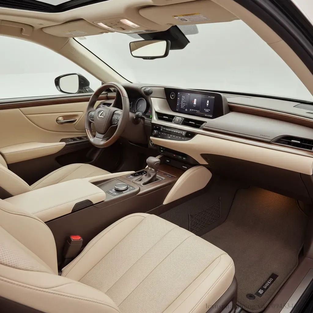 Khoang lái Lexus ES 2026 với thiết kế lấy người lái làm trung tâm