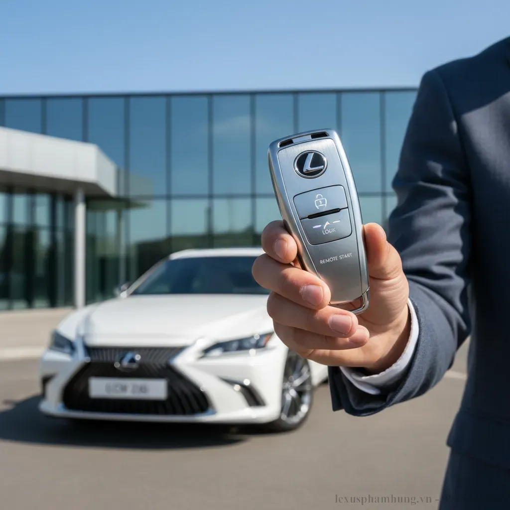 Ch&igrave;a kh&oacute;a Lexus ES 2026 trong tầm tay bạn