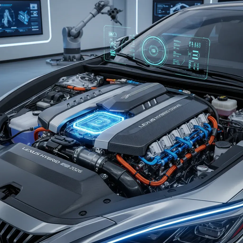 Hệ thống động cơ Hybrid ti&ecirc;n tiến hiệu quả tr&ecirc;n Lexus ES 2026
