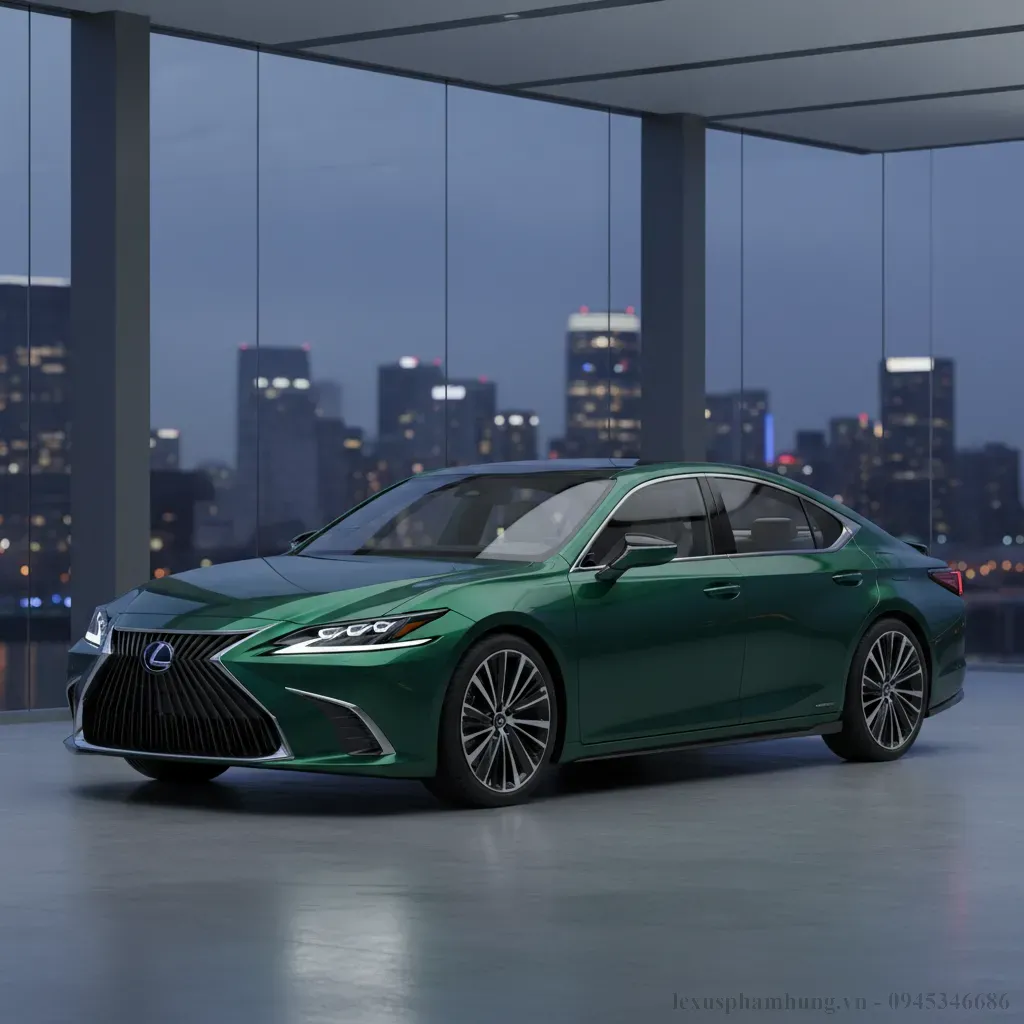 Lexus ES 2026 với thiết kế ngoại thất tinh tế sang trọng v&agrave; đậm chất tương lai