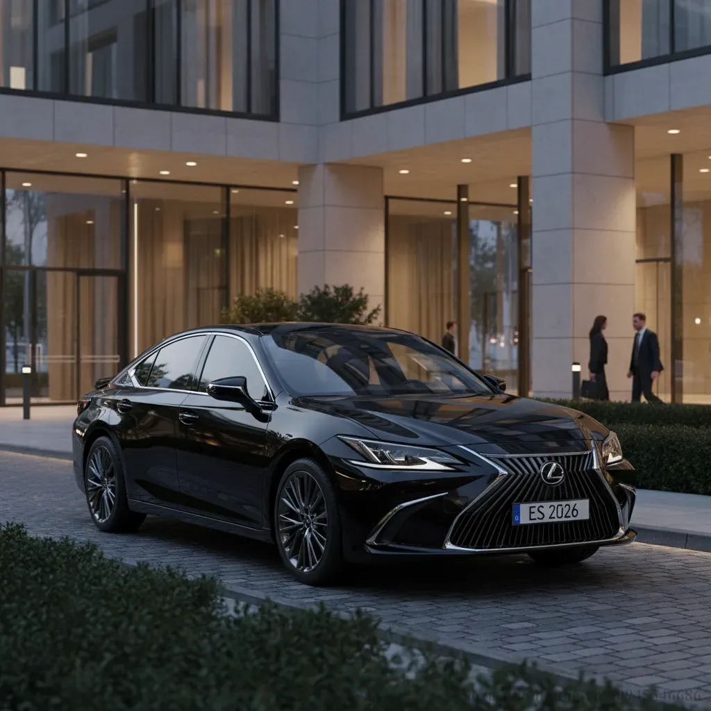 Thiết kế ngoại thất của Lexus ES 2026 hứa hẹn sự kết hợp giữa tinh tế v&agrave; mạnh mẽ
