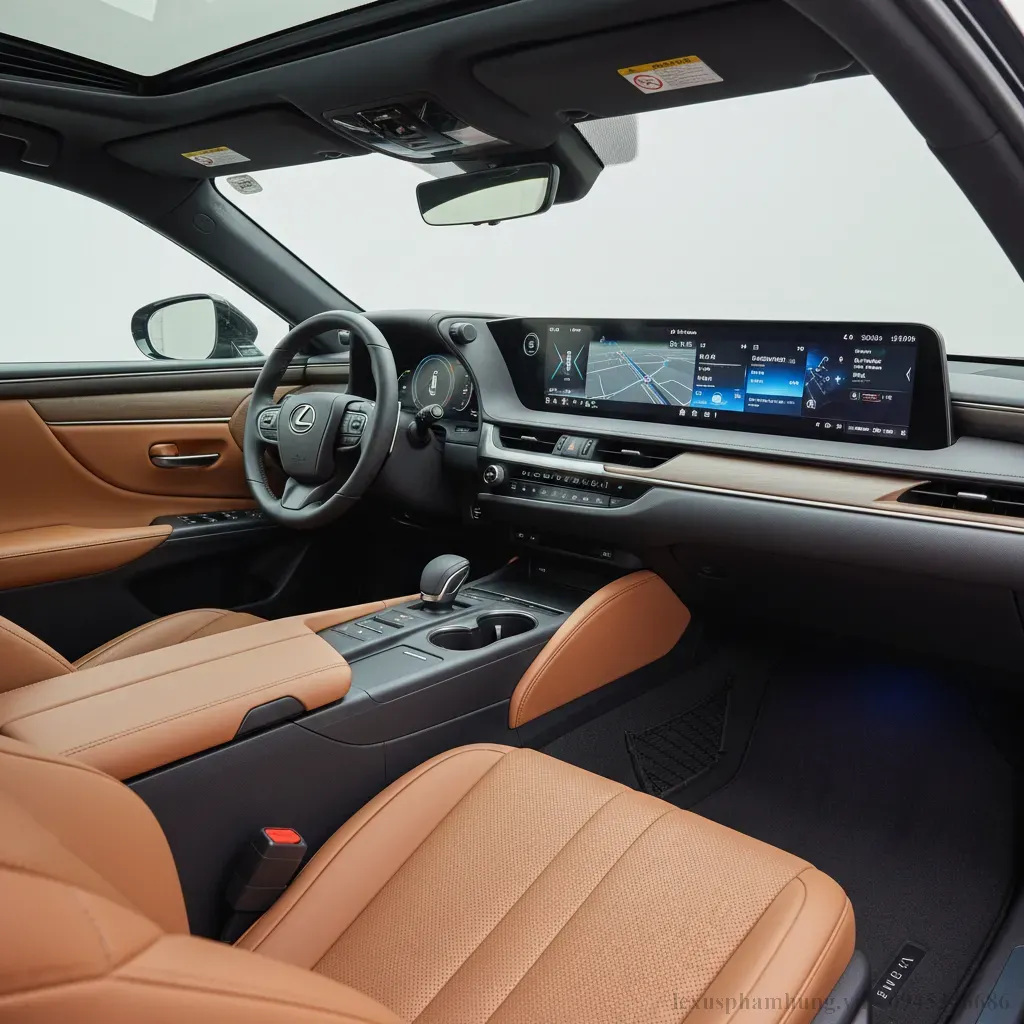 Nội thất Lexus ES 2026 Sự kết hợp hoàn hảo giữa công nghệ và sự sang trọng