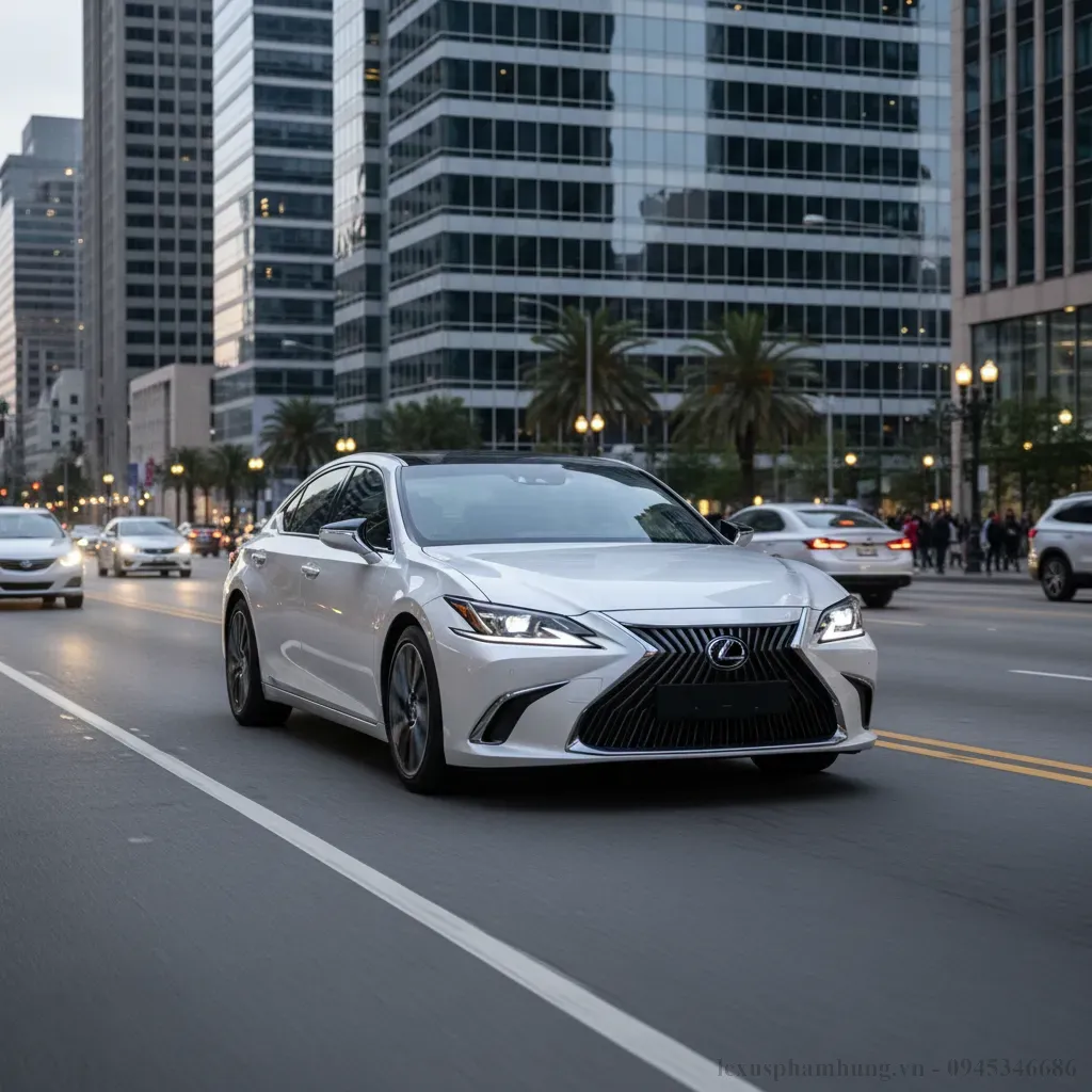 Lexus ES 2026 với thiết kế sang trọng và màu sắc tinh tế thu hút mọi ánh nhìn
