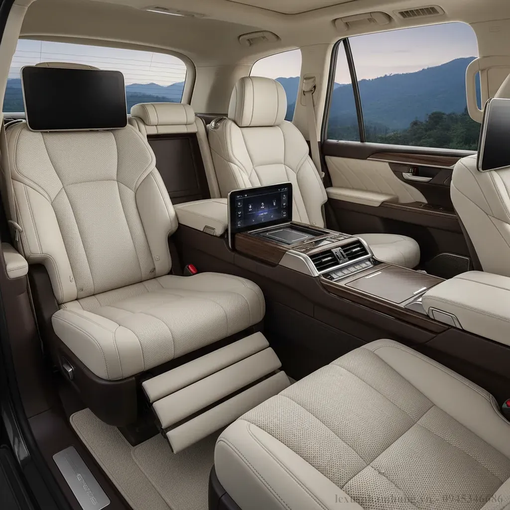 Nội thất LX600 Ultra Luxury 2026 Không gian thư giãn đẳng cấp