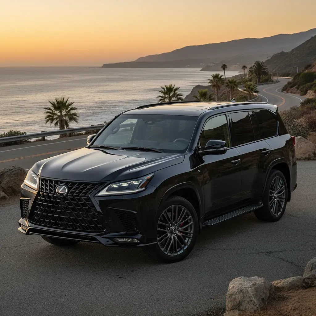 Lexus LX600 F SPORT với lưới tản nhiệt và bộ mâm thể thao toát lên vẻ năng động và mạnh mẽ