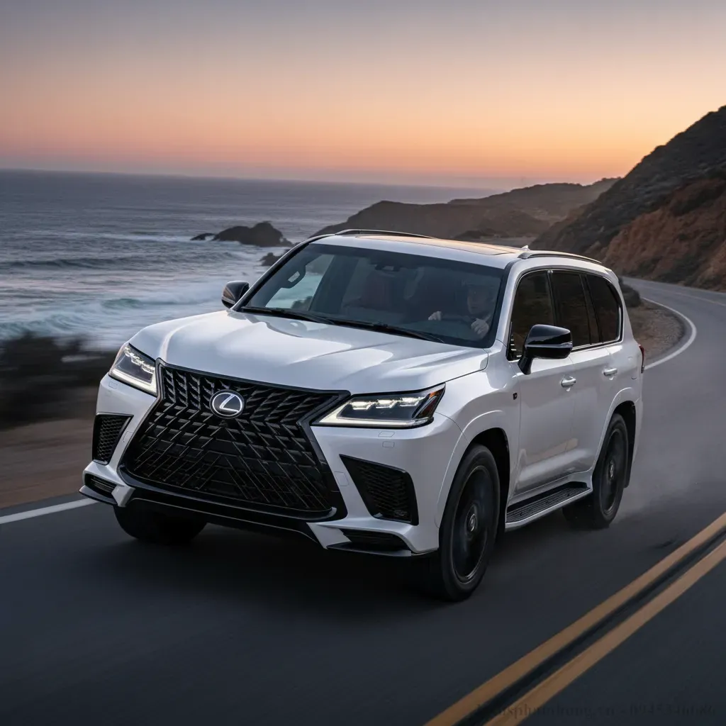 Lexus LX600 F SPORT 2026 mang đến trải nghiệm lái phấn khích thể thao với hệ thống treo được tinh chỉnh