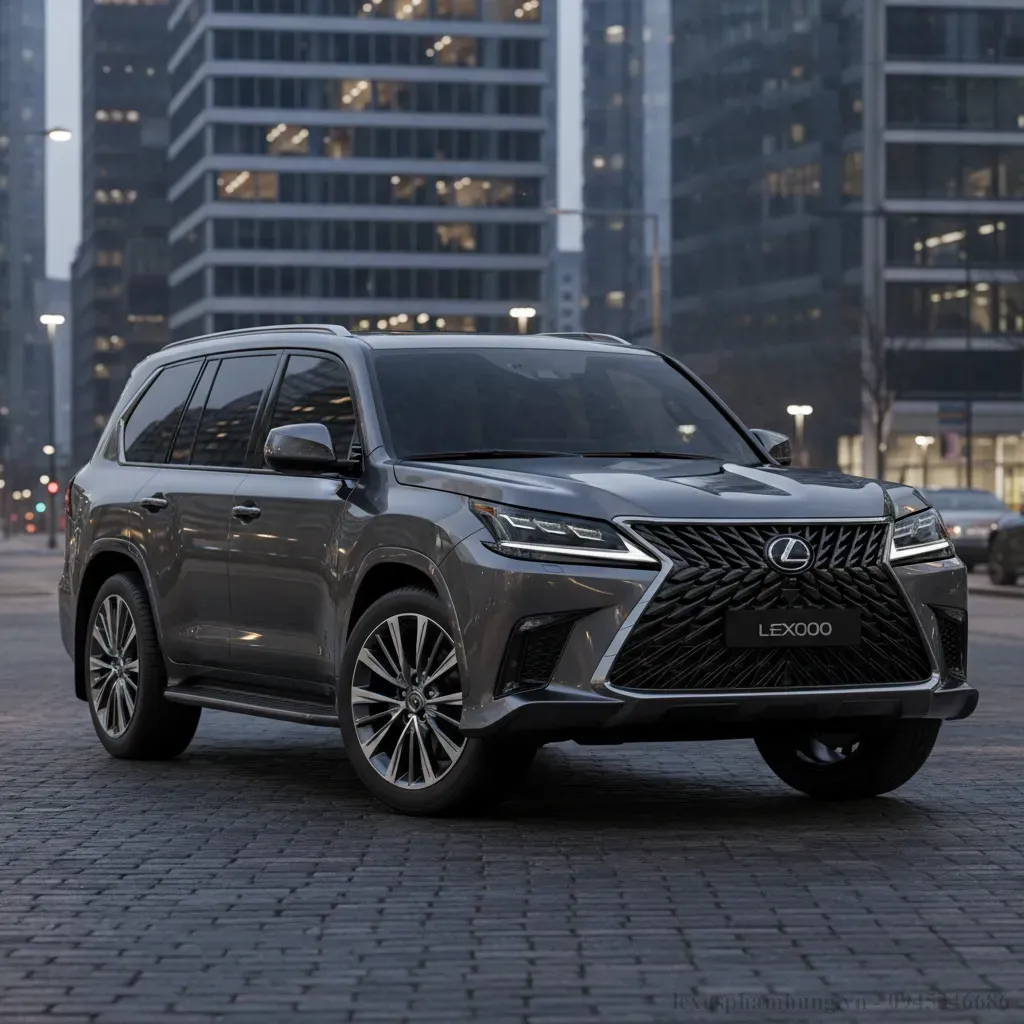 Lexus LX600 Urban với thiết kế thanh lịch phù hợp với môi trường đô thị và nhu cầu gia đình